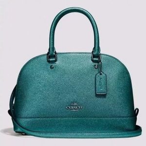 🛑SOLD🛑Coach Handbag Metallic  Mini Sierra NWT